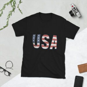 Short-Sleeve Unisex T-Shirt: USA