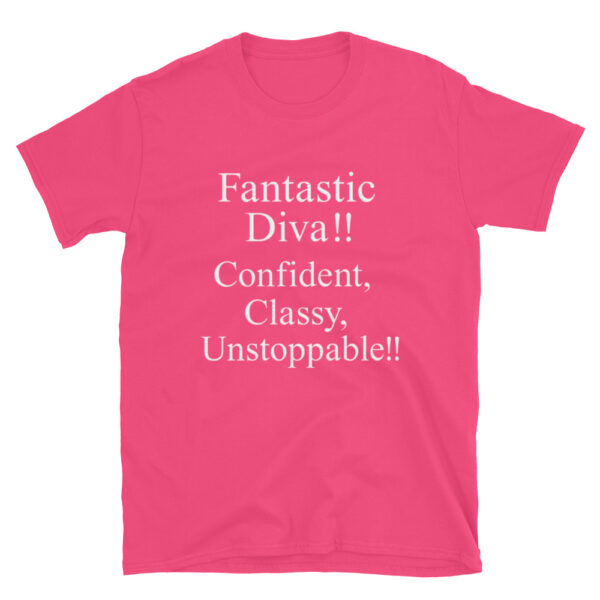 Short Sleeve Unisex T-Shirt: Fantastic DIVA - Image 21