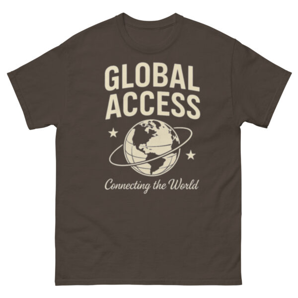 Unisex classic tee : Global Access - Image 13