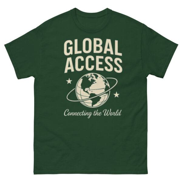 Unisex classic tee : Global Access - Image 11