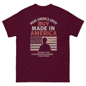 Unisex classic tee : MAKE AMERICA GREAT, Buy Made in America