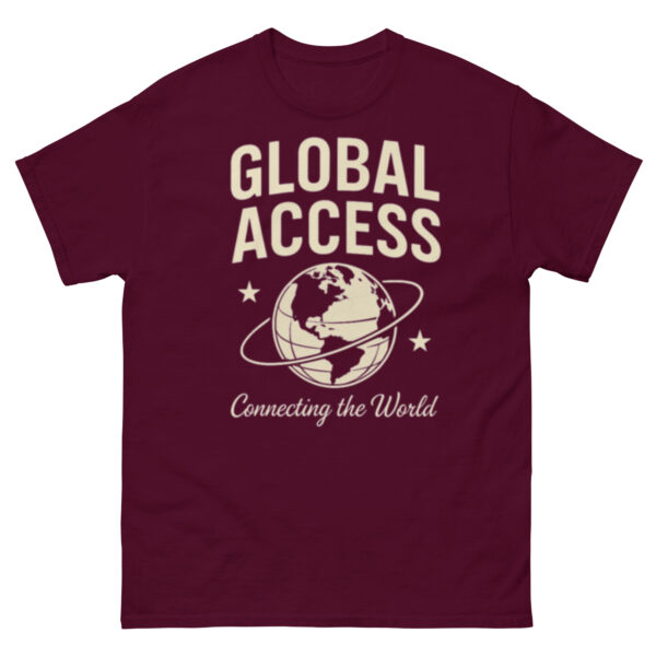 Unisex classic tee : Global Access - Image 2