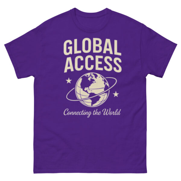 Unisex classic tee : Global Access - Image 7