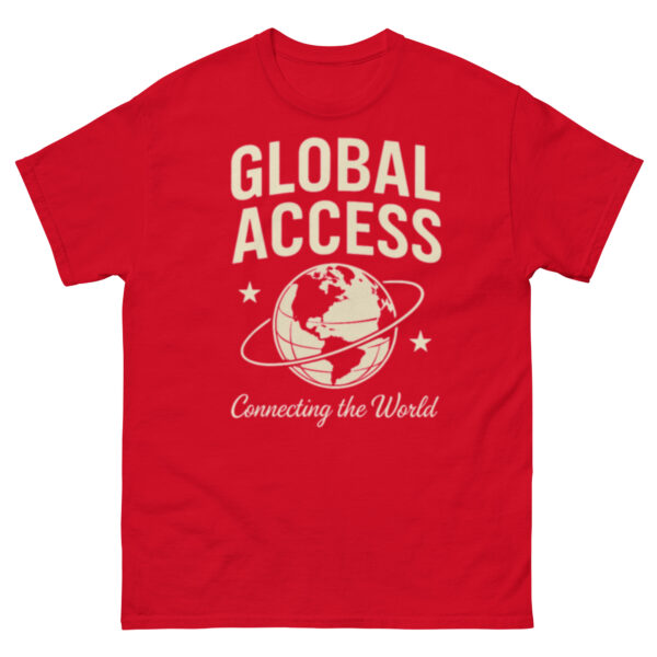 Unisex classic tee : Global Access - Image 9