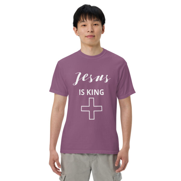 JESUS IS KING: Unisex garment-dyed heavyweight t-shirt - Image 19