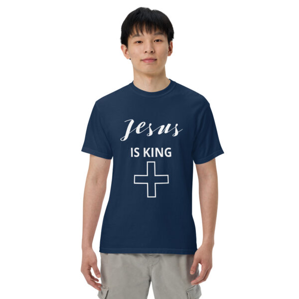 JESUS IS KING: Unisex garment-dyed heavyweight t-shirt - Image 5