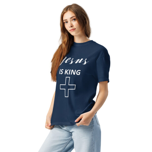 JESUS IS KING: Unisex garment-dyed heavyweight t-shirt - Image 3