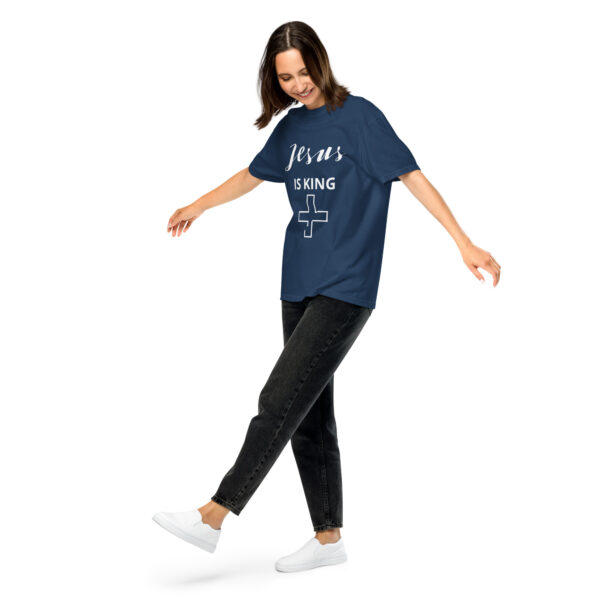 JESUS IS KING: Unisex garment-dyed heavyweight t-shirt - Image 4