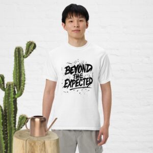 Unisex garment-dyed heavyweight t-shirt: BEYOND THE EXPECTED