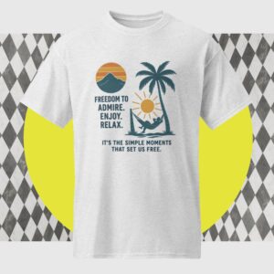 DryBlend® T-Shirt: Freedom to Admire. Enjoy. Relax