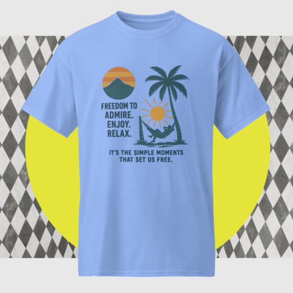 DryBlend® T-Shirt: Freedom to Admire. Enjoy. Relax - Image 2