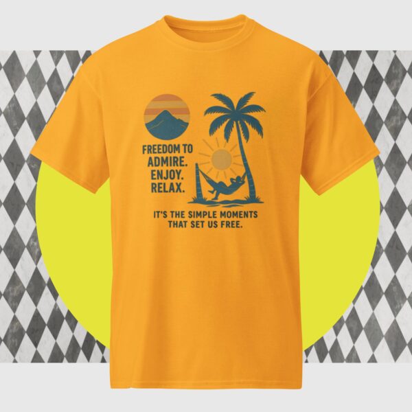 DryBlend® T-Shirt: Freedom to Admire. Enjoy. Relax - Image 3