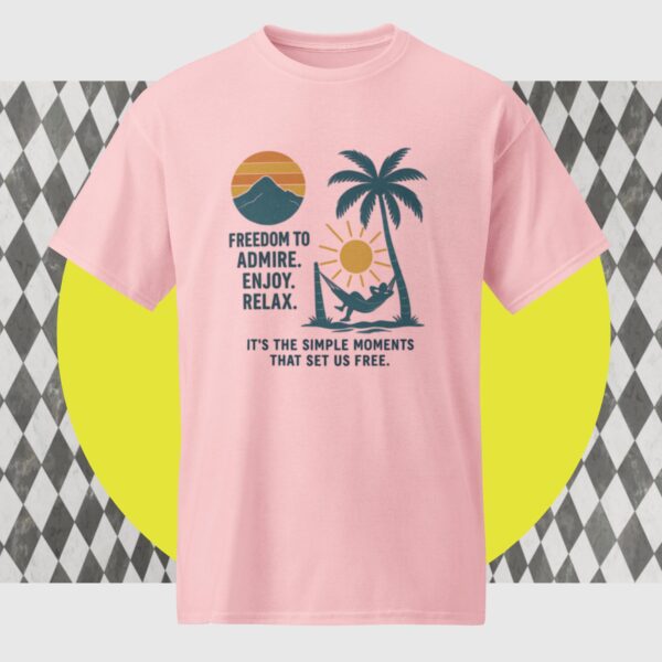 DryBlend® T-Shirt: Freedom to Admire. Enjoy. Relax - Image 5