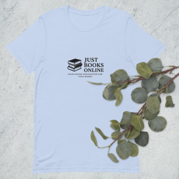 Unisex t-shirt JUST BOOKS ONLINE - Image 2