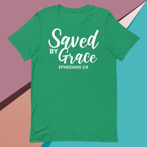 Saved by Grace: Unisex t-shirt - Image 5