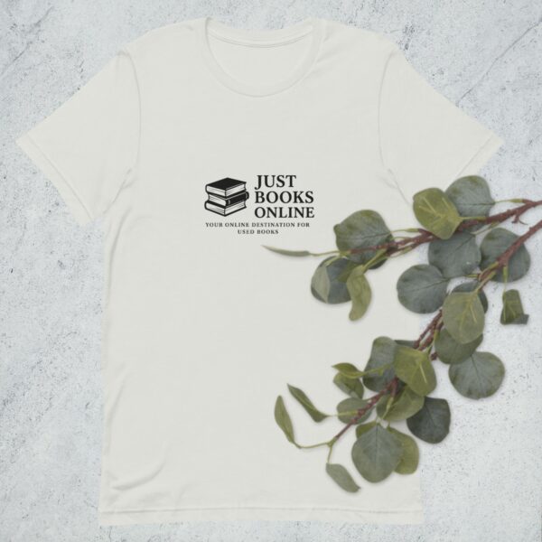 Unisex t-shirt JUST BOOKS ONLINE - Image 5