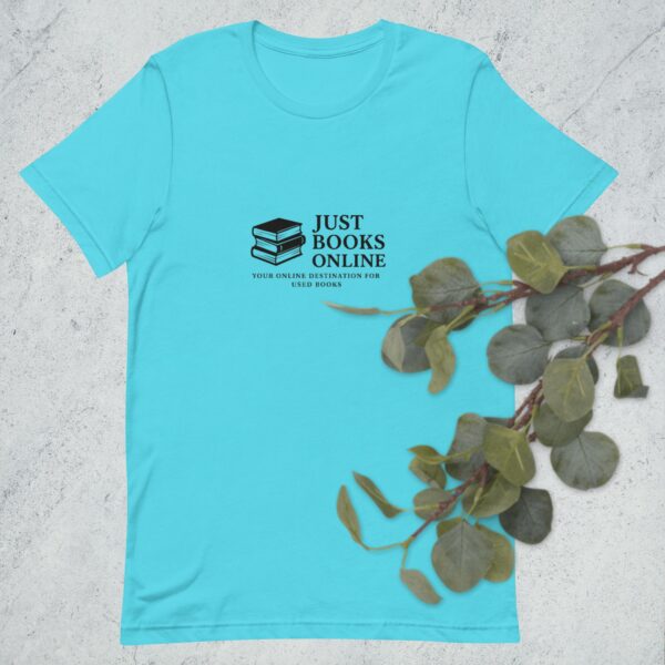 Unisex t-shirt JUST BOOKS ONLINE