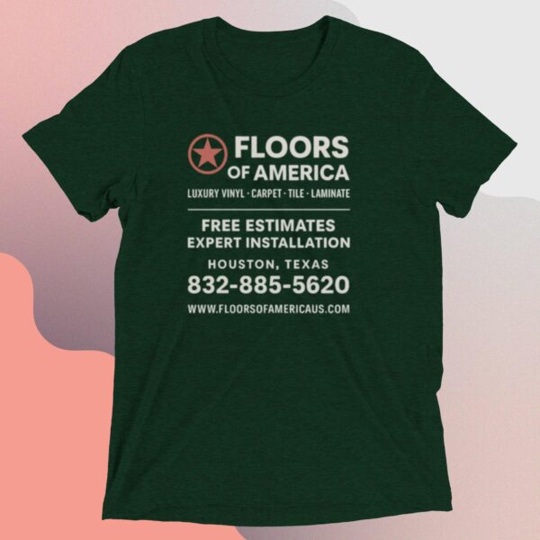 Short sleeve t-shirt: FLOORS OF AMERICA SHIRT - Image 4