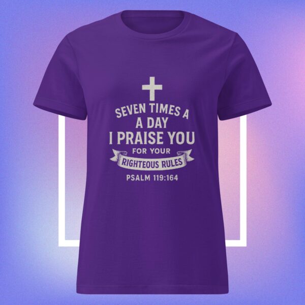 Women’s basic softstyle t-shirt: I PRAISE YOU - Image 6